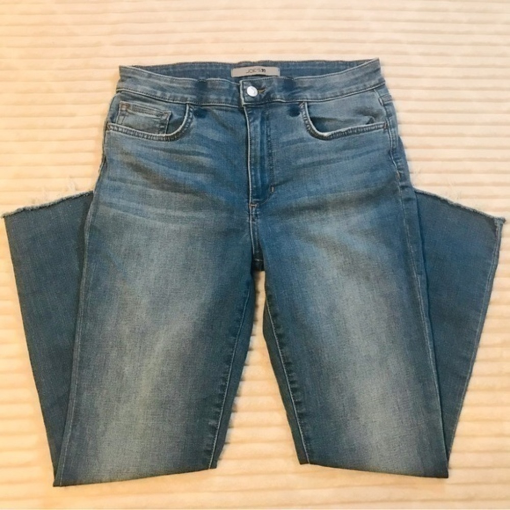 Joe’s Jeans High Rise Skinny Ankle Jeans Frayed Hems Women’s size 28 6